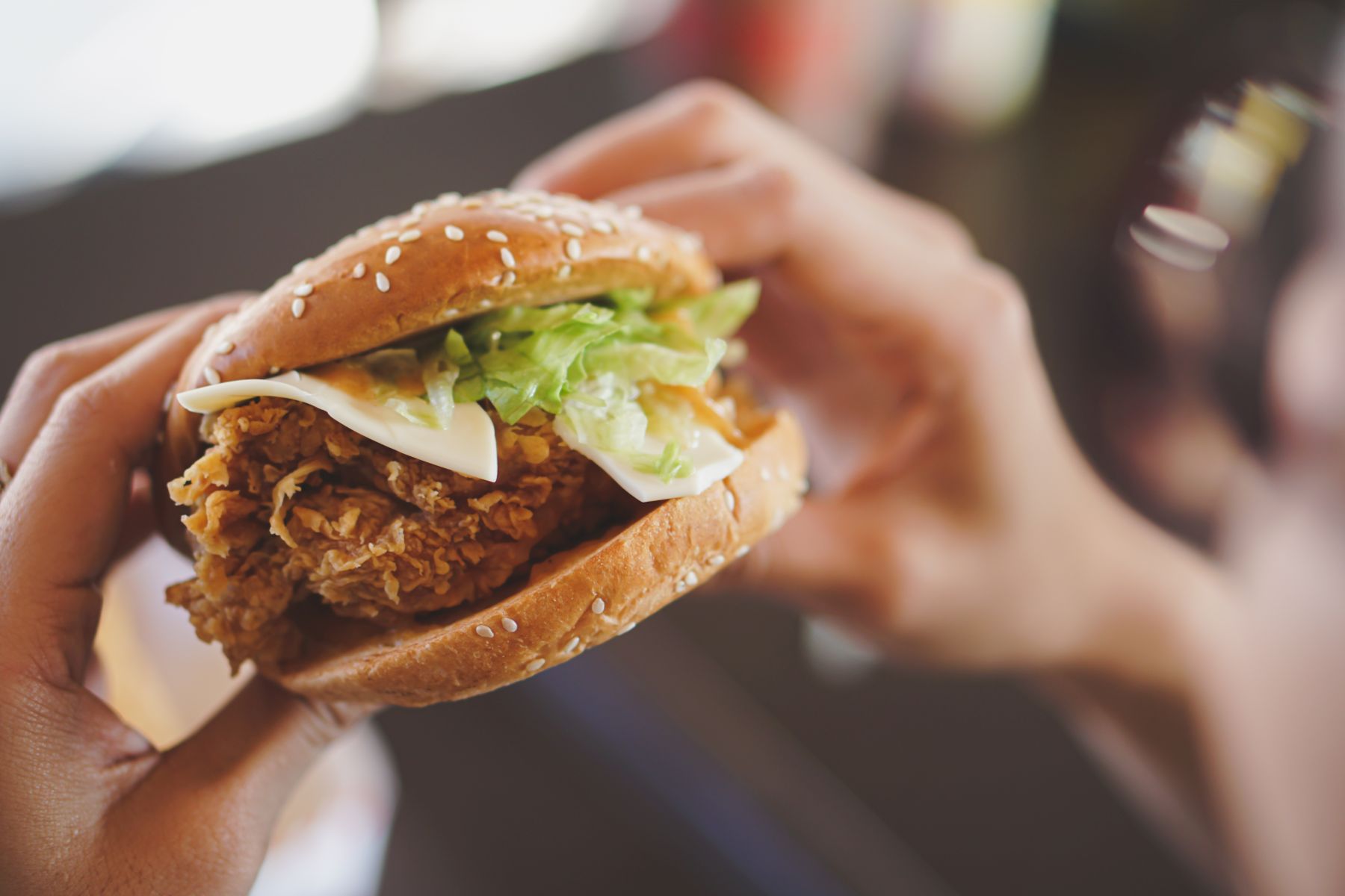 kurczak burger