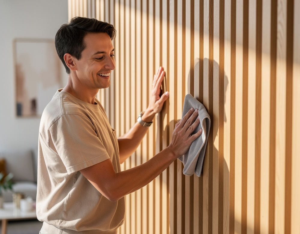 Jak czyścić lamele ścienne?