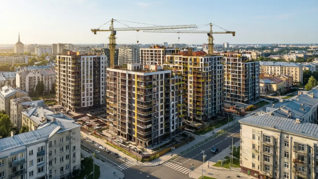Nowe inwestycje mieszkaniowe zmieniają krajobraz dzielnicy