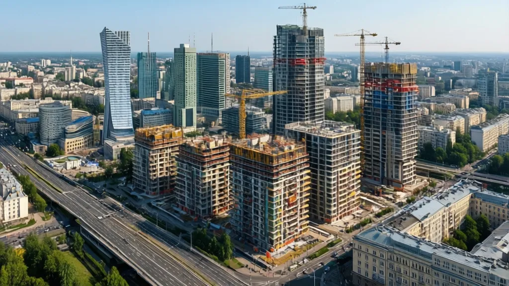 Nowe inwestycje mieszkaniowe zmieniają krajobraz stolicy